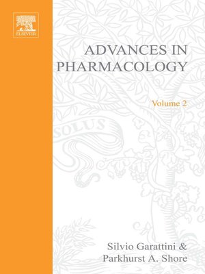 cover image of Advances in Pharmacology
